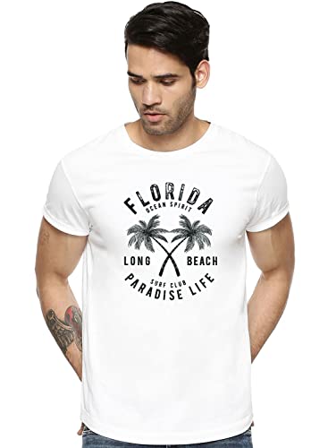 ADRO Florida Paradise Life Mens Printed T-Shirt