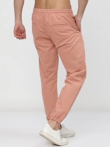 Ketch MenS Relaxed Casual Pants (Khtr000204_Pale Blush