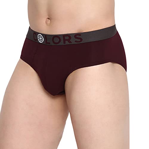 Rupa Modern Regular Solid Frontline Colors Mens Mini Briefs | Soft-Touch Cotton Stretch | Snug Fit | Breathable Fabric | Pack o