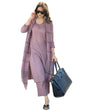 GoSriKi Womens Rayon Blend Straight Solid Kurta with Pant & Dupatta (Raja Saab Purple-VKS01-GS_L_Purple_Large)