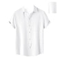 Pinkmint Mens Solid Classic Fit Shirt White