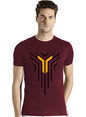 ADRO Men's Graphic Design Printed T-Shirts (RNR-M-LNL-MR_Maroon_XL)