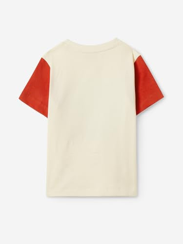 The Souled Store Originals : Little Camper Young Boys Round Neck Short Sleeve Black Graphic Printed Cotton T-Shirts