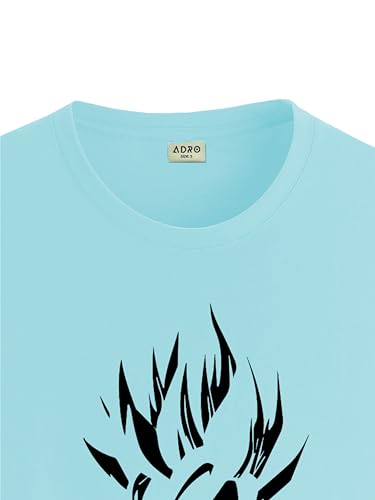 ADRO Men's Solid Regular Fit T-Shirt (RN24-GOK-MI_Mint