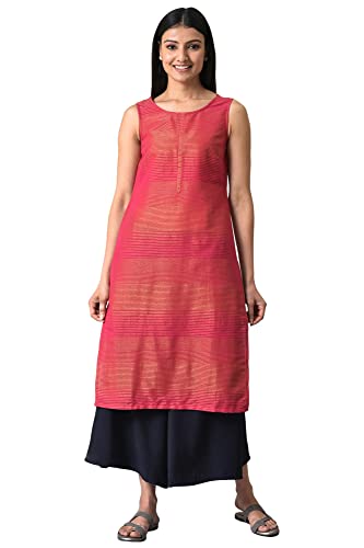 Aurelia Cotton Blend Women Regular Kurta