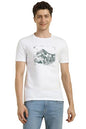 Allen Solly Men Printed Graphic Crew Neck Protective Gear