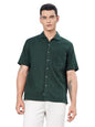 Thomas Scott Mens | Premium | Plus Size | Regular Fit | Short Sleeves | Spread Collar | Cotton | Seersucker | Casual Shirt (TS1