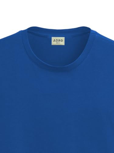ADRO Mens Smile Printed Cotton T-Shirt_RN24-L2-SMILE-RB