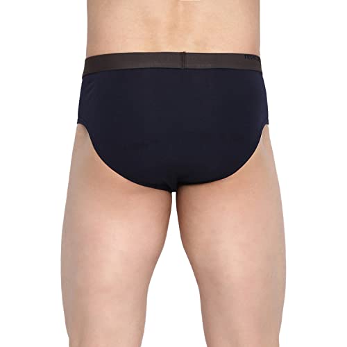 Rupa Modern Regular Solid Frontline Colors Mens Mini Briefs | Soft-Touch Cotton Stretch | Snug Fit | Breathable Fabric | Pack o