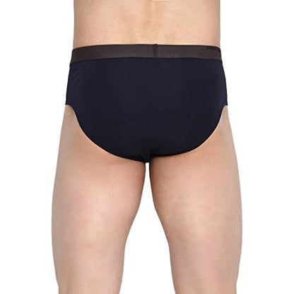 Rupa Modern Regular Solid Frontline Colors Mens Mini Briefs | Soft-Touch Cotton Stretch | Snug Fit | Breathable Fabric | Pack o