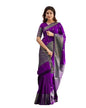Yashika Womens Woven Banarasi Kanjivaram Cotton Silk Jaquard Saree (AZ-YS-OG-Bilal-Parent_Purple)