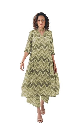 Toochki Salwar Suit Set For Women | Kurta Set For Women | Zig Zag Printed Salwar Suits | Ethnic Wear Salwar Suits | Two Piece Ku