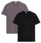 ADRO Mens T Shirts | Solid Tshirts for Men | Pure Cotton Lycra Fabric | 4 Way Stretch Smart tech Tshirt | Pack of 2 Round Neck T