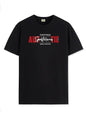 ADRO Men's Graphic Printed 100% Cotton T-Shirt - Regular Fit, Printed T-Shirts for Men (RN24-SPT-BL_Black_XL)