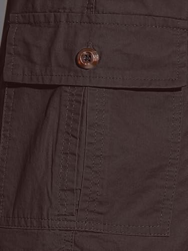 Greciilooks MenS Casual Shorts (Gl-M.Short-Sh339_Brown