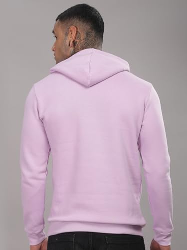 ADRO Ride Beyond Limits Hoodie for Men | 320 GSM Cotton-Poly Fleece | Soft Feel, Skin-Friendly Printed Graphic Sweatshirt with K