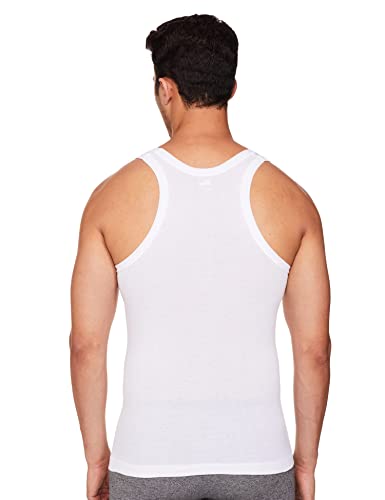 RUPA FRONTLINE Sleeveless Vest for Men, 100% Cotton Material, Round Neck, Pack of 3