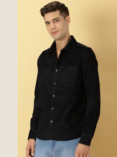 Thomas Scott Mens Slim Fit Shirt (TS1178_Navy
