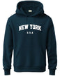 ADRO Men's Cotton Blend Neck Hooded Sweatshirt (H24-NEW-SB-S_Teal)