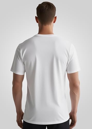 Peppyzone Mens Regular Fit T-Shirt (PZ-ZodiacVirgo6012_White