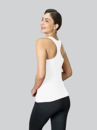 Lyra WomenS Stretchable Premium Cotton Racerback Tank Top