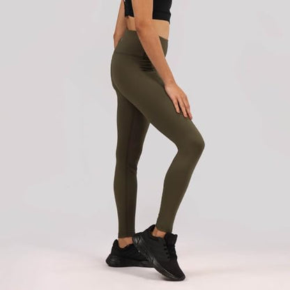 BlissClub The Ultimate Leggings Lite, Ankle Length Tights for Women for Gym, Yoga and Workout with High Waist,Tall Variant