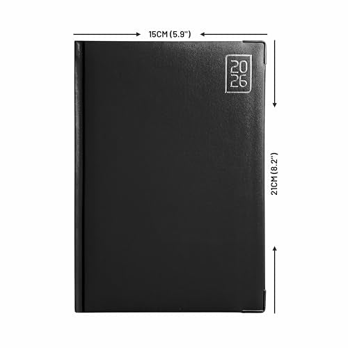 Anupam Fash 2026 Diary With Dates, 2026 Daily Planner Month Cut Index Full Page For Monday-Friday And Saturday-Sunday In One Pag
