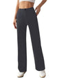 Toochki Trousers for Women | Womens High-Waisted Pant | Trouser | Korean Style | Grey Color