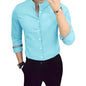 Tee Projekt Casual Cotton Long Sleeve Shirt for Men Formal Wear Regular Wear