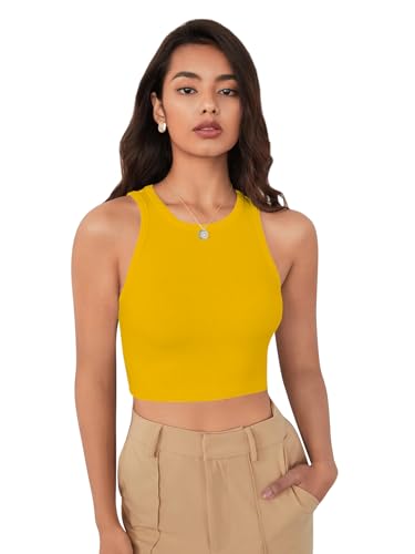 Toochki Womens Spandex Regular Fit Stretchable New Tank Top