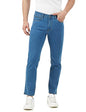 INKD Mens Contrast Stitch Stretchable Regular Fit Jeans