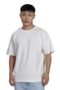 FYLTR Mens Solid Fit Oversized T-Shirt (FYLSS25MTS-303_Vanilla Bean