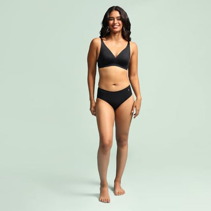 BlissClub FreeDame AirUndie | Nano Perforated Fabric | Seamless Design | 100% Cotton Gusset | Seamless
