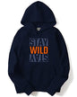 ADRO Men's Cotton Neck Hooded Sweatshirt (H21-M-WILD-NB_Navy_XL)