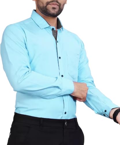 Tee Projekt Casual Cotton Long Sleeve Shirt for Men Formal Wear Regular Wear