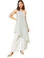 Libas WomenS Embellished Co-Ords (34443_Blue