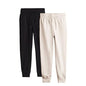 Nobero MenS Regular Sweatpants (1M-Bwjg-R0136_Arctic Wolf | Black