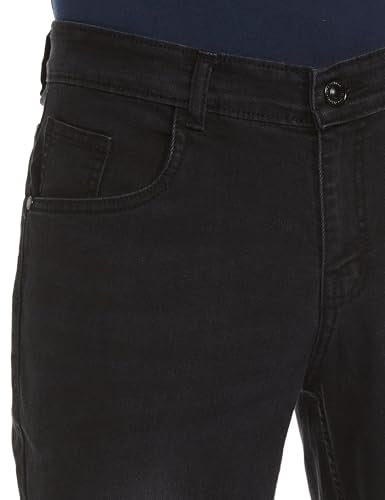 INKD Mens Relaxed Jeans (INKAW24MJN-501_Charcoal Black