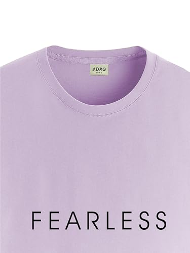 ADRO Tshirt for Men | Printed T Shirt for Men | 100% Cotton T-Shirt |Printed T Shirt | T-Shirts | RN24-FRL-PU