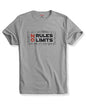 ADRO No Rules No Limits Mens Printed T-Shirt (RNR-M-LIM-GR_Grey_XL)