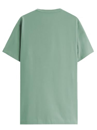 ADRO Men's Biker Design Printed 100% Cotton T-Shirt - Regular Fit, Printed T-Shirts for Men (RN24-KTM-PT_Pista)