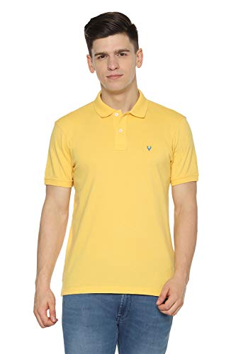 Allen Solly Men Solid Casual Polo Neck Polo Shirt