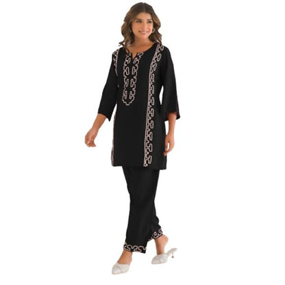 SHIENZY Ethnic Co-Ord Set | Casual Pant Top for Women | Fancy Kurta Set | Full Dress Pair | Stylish Kurti Outfit | Co-Ordination