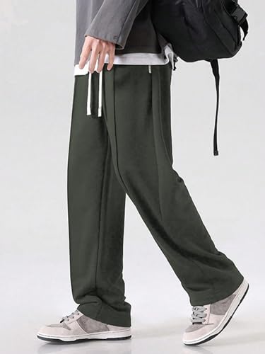 Greciilooks MenS Lycra Cargo Track Pants  Loose Fit Joggers For Men | Korean Style Travel & Lounge Wear With Pockets