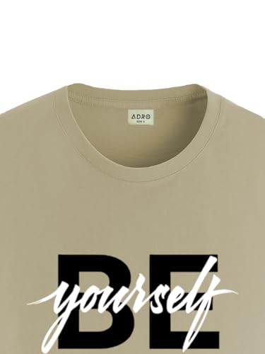 ADRO Tshirt for Men | Printed T Shirt for Men | 100% Cotton T-Shirt |Printed T Shirt | T-Shirts | RN24-BYO-BE