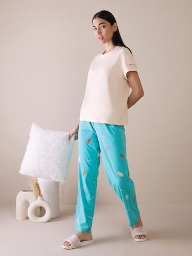 Sweet Dreams Women Solid Pyjama Set
