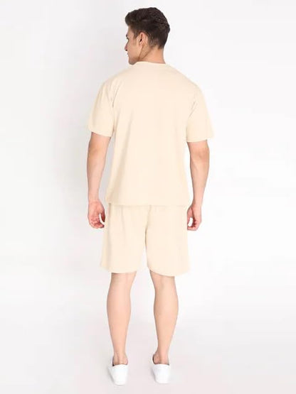 Finivo Fashion Combo Of MenS Night Suit | MenS Co-Ord Set | Lounge-Wear Nightdress Pajama Set | Summer Night Wear | Solid Plain