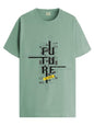 ADRO Men's Graphic Printed 100% Cotton T-Shirt - Regular Fit, Printed T-Shirts for Men (RN24-FTR-PT_Pista_XL)