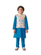 Pspeaches Boys Regular Kurta With Pyjamas (8-10Years)