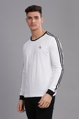 ADRO Full Sleeve Tshirt for Men | Full T Shirt for Men | 100% Slub Cotton Tshirt | Full Sleeve T-Shirt | Mens Full Sleeves T Shi